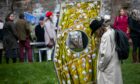 Attendees reflect and walk around in relative silence at the Good Grief Memorial Garden. Image: Steve Brown/DC Thomson