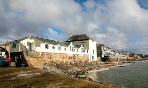 The hotel sits on Largo Bay and enjoys stunning views. Image: Steve Brown/DC Thomson.