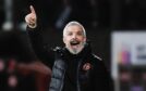 Dundee United boss Jim Goodwin wants to bring in a striker. Image: SNS