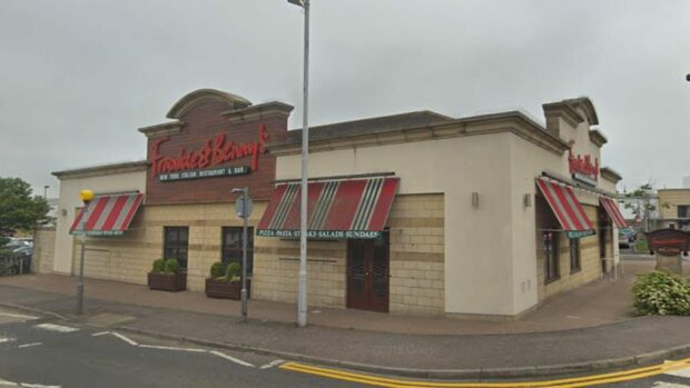 Frankie & Benny's at Fife Leisure Park in Dunfermline. Image: Google Maps.