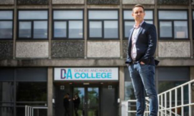 Principal Simon Hewitt has announced job cuts at Dundee and Angus College.