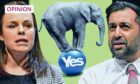 Independence: the elephant in the room in Kate Forbes and Humza Yousaf's SNP leadership campaigns.