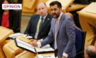Humza Yousaf taking his FMQs for the first time.