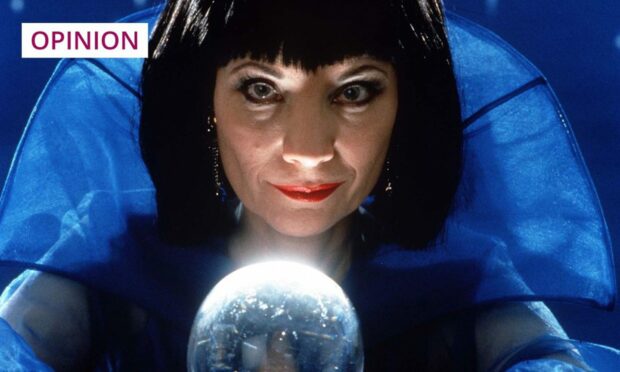 Mystic Meg has died aged 80. Image: Shutterstock/The Sun.