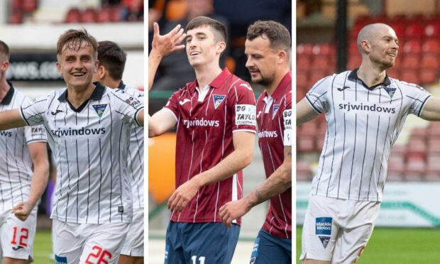 From left: Matty Todd, Chris Mochrie and Craig Wighton. Images: Craig Brown.