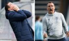 Dundee boss Gary Bowyer - will he be dismayed or delighted come the end of the season? Images: SNS.