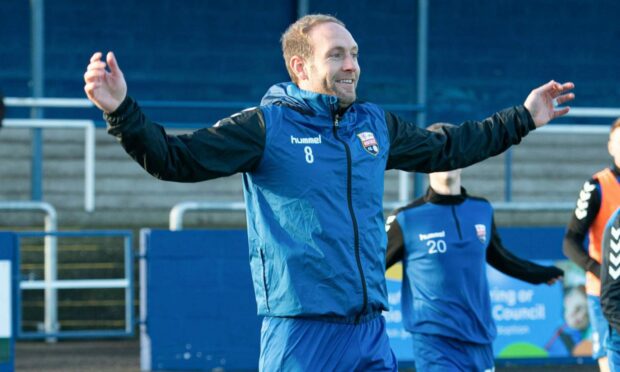 Paul Watson is also in his testimonial year for Montrose. Image: SNS