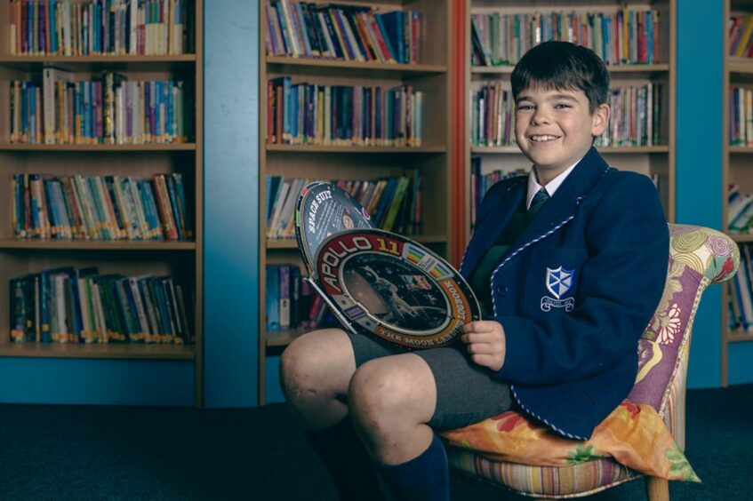 A junior pupil at Kilgraston. Kilgraston is a very popular Perth school.