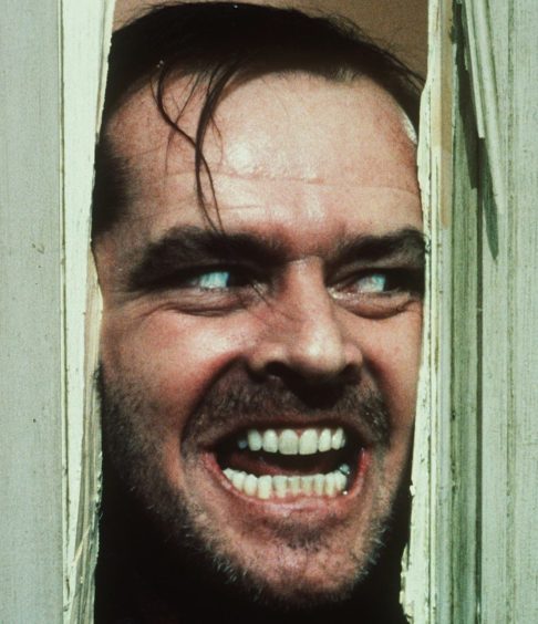  Jack Nicholson in The Shining