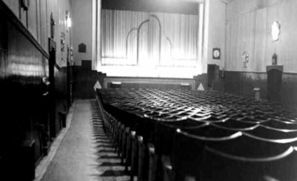 Behind the curtain: The Rex Theatre in Dundee. Image: Ken Roe.