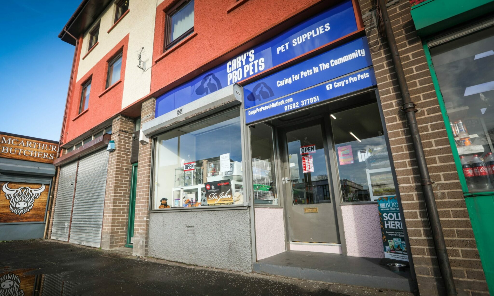 Fife man fulfils lifelong dream by opening pet shop in Kirkcaldy