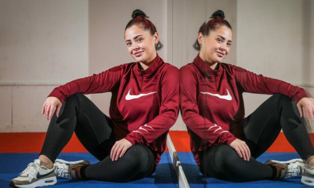 Tori Barclay in the Fairfield Community Centre where she is holding her classes. Image: Mhairi Edwards/DC Thomson.