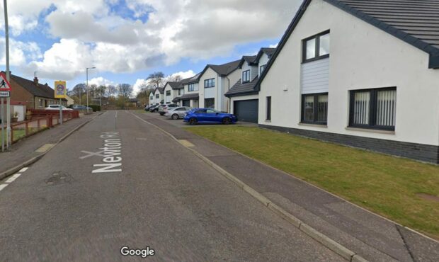 Newton Road, Carnoustie. Image: Google Maps