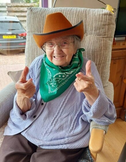 Forfar's fun-loving 'granny Silver', who enjoyed social gatherings and pipe bands.