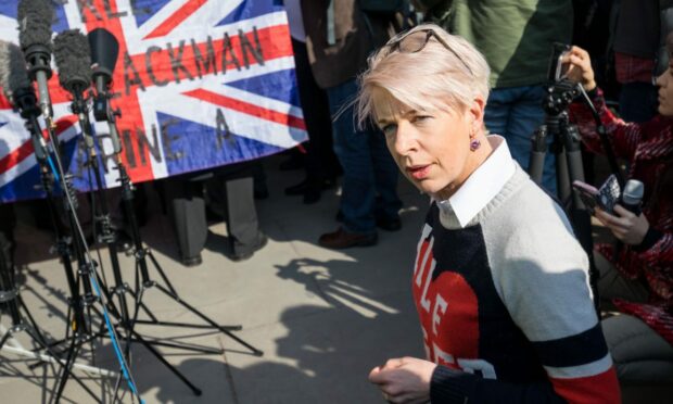 Katie Hopkins's Dundee gig has been cancelled following local backlash. Image: Tom Nicholson/Shutterstock.