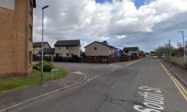 The vehicles were targeted on South Street and Reform Street in Monifieth. Image: Google Street View