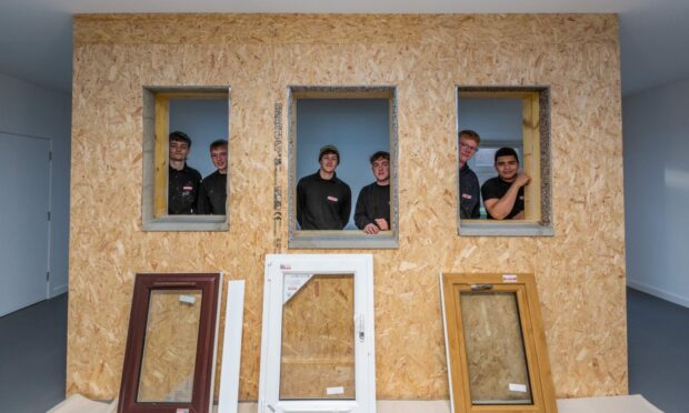 Sidey apprentices at the new training academy. Image: Sidey.