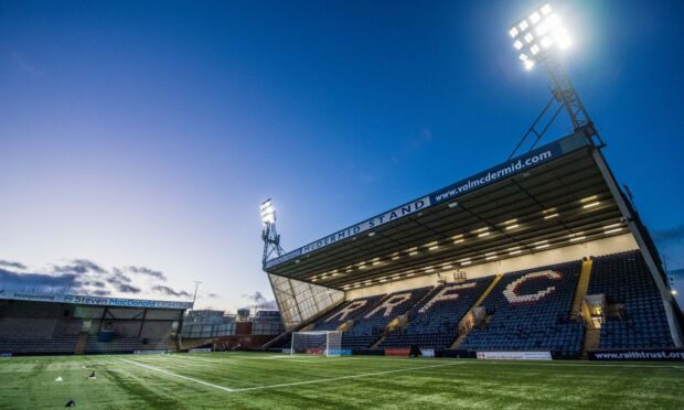 Festive fixture has been moved at Stark's Park. Image: SNS.