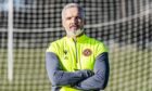 Jim Goodwin has laid down the gauntlet to his Dundee United stars. Image: SNS