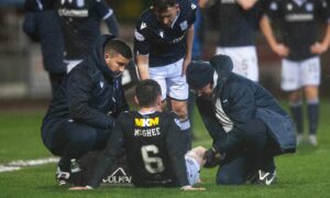 Dundee sweating over fitness of Jordan McGhee ahead of Morton game