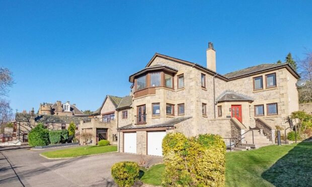 This divided villa on Perth Road in Dundee's West End topped TSPC's viewing charts last month.