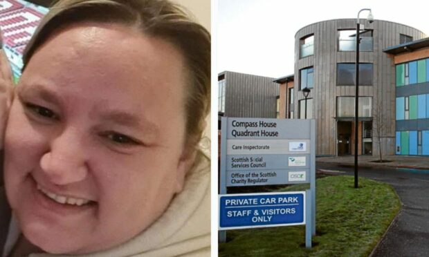 Michelle Williamson has been suspended by the SSSC for a year. Image: Facebook/DC Thomson