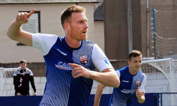 Rory McAllister is feeling fit and raring to go for the new season. Image: Montrose FC