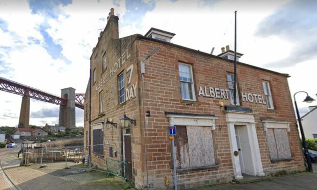 The Albert Hotel in North Queensferry. Image: Google Maps.