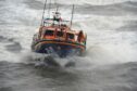 Arbroath's Mersey-class all-weather lifeboat is to be retired. Image: Kim Cessford/DC Thomson