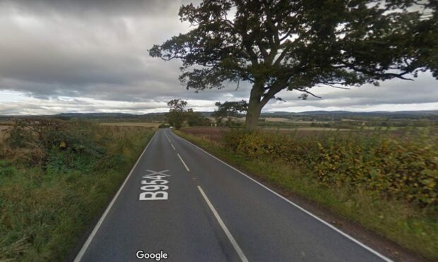 Emergency services are at a road crash on the 954 between Meigle and Alyth. Image: Google Maps