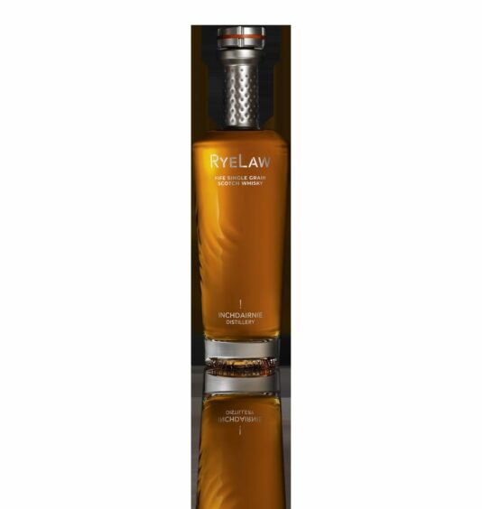 The first InchDairnie Distillery rye whisky