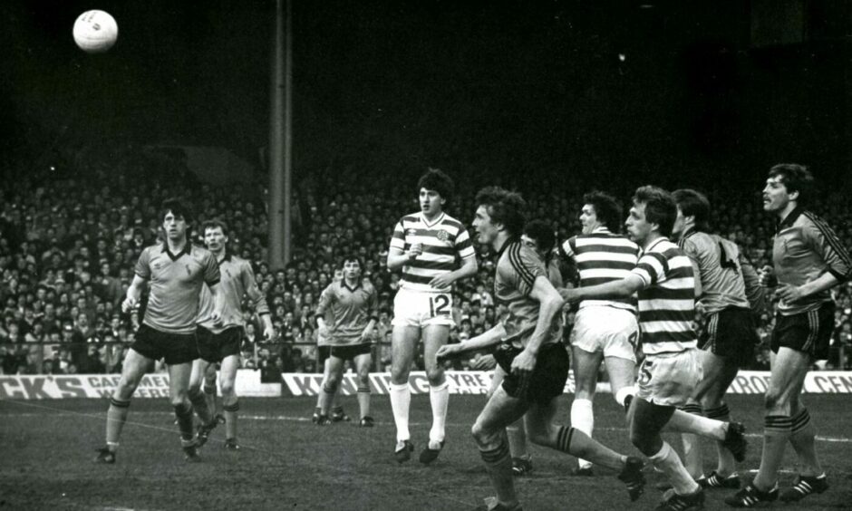 United defeated Celtic and the players only then started to believe. Image: DC Thomson.