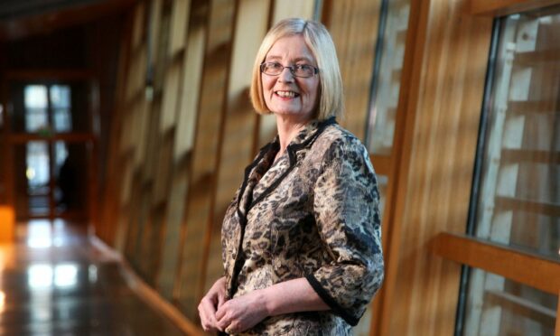 Tricia Marwick was a long-serving SNP MSP then presiding officer at Holyrood. Image: Gordon Jack.