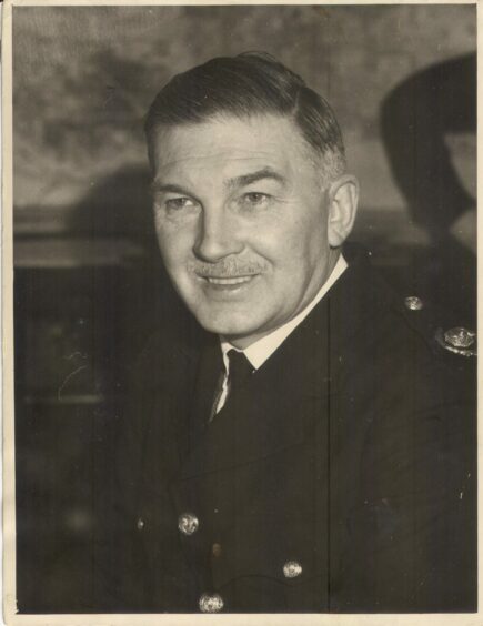 Firefighter John Buist, 1960.