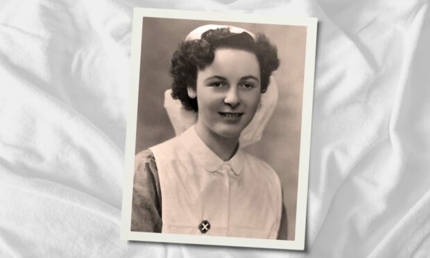 Former nurse Dorothy Rattray who has died aged 95.