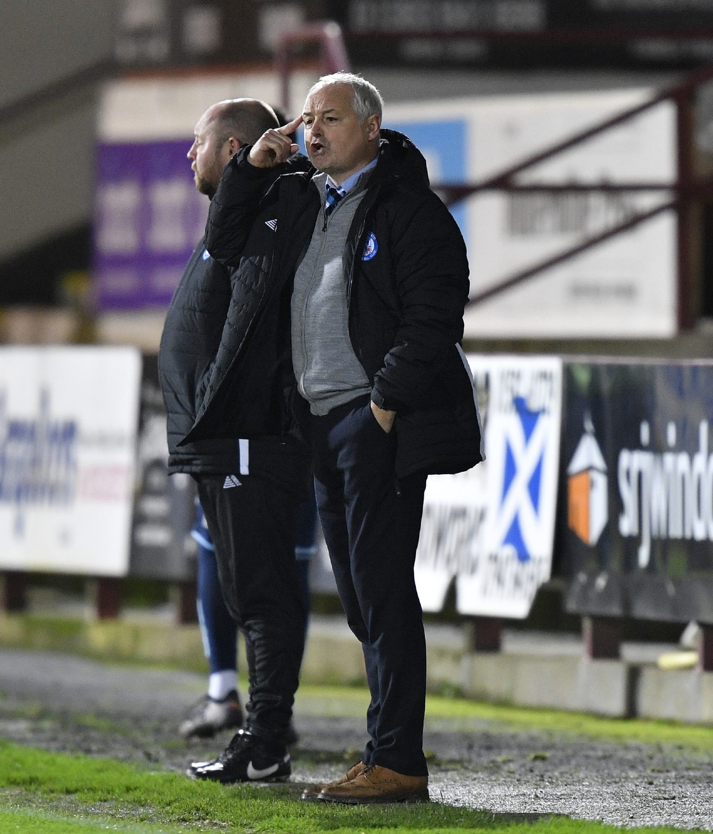 Ray McKinnon's Forfar currently sit among the play-off spots.Image: Dave Johnson.