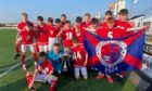 Monifeith Athletic win a tournament in Holland