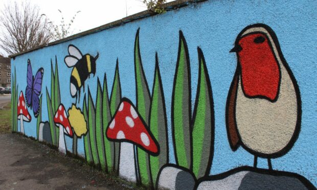 The new Dundonald Street mural. Image: Hillcrest