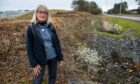Jeannie Cooper fought against Aldi destroying a stretch of hedges and trees in Broughty Ferry.