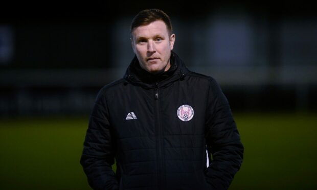 Andy Kirk was disappointed in his side's performance against Hibernian B. Image: Kenny Elrick / DCT Media