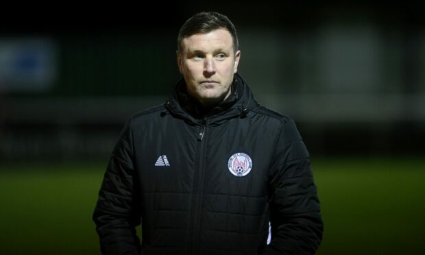 Brechin City boss Andy Kirk. Image: Kenny Elrick / DCT Media