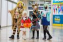 BGCP Comic Con returned to Kirkcaldy.
Characters from Genshin Impact, Run, Klee, Gore and Sucrose. Image: Kenny Smith/DC Thomson