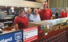 Fife-based members of Pentland Model Railway Group are, from left, Patricia, Edith, Andy and Brian Thomson.