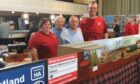 Fife-based members of Pentland Model Railway Group are, from left, Patricia, Edith, Andy and Brian Thomson.