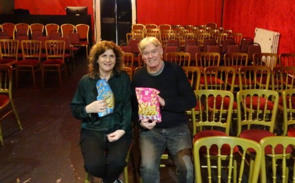 John Murray and Mandy Hunter have launched the Kirkcaldy cinema crowdfunder. Image: King's Live Lounge.