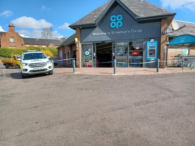 The store has been sealed off by police