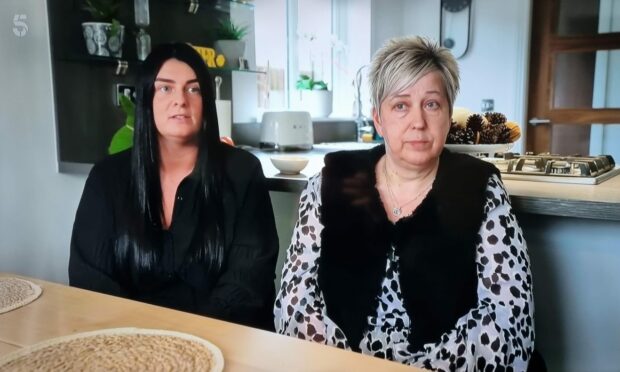 Paula and Glenda on Vanished. Image: Channel 5