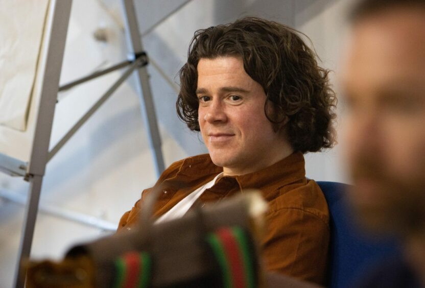 The View frontman Kyle Falconer.