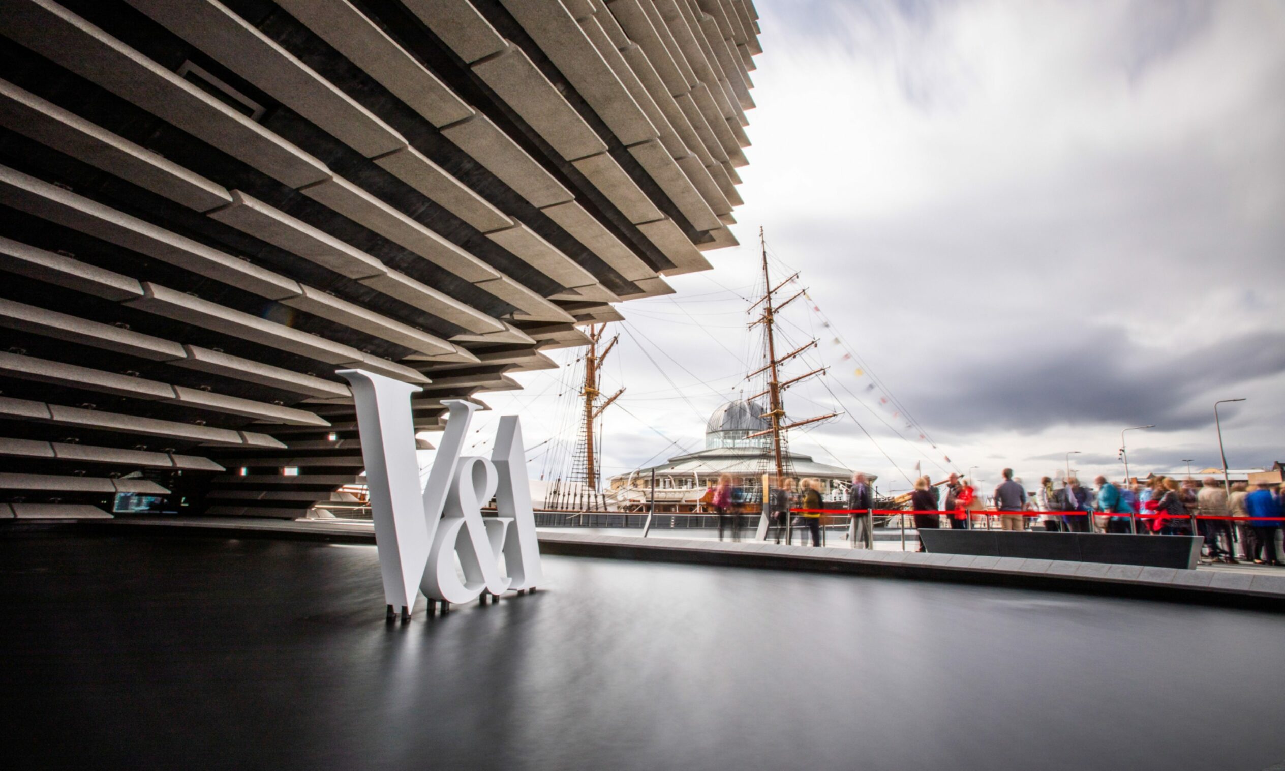 V&A Dundee opening in 2018. Image: Steve MacDougall/DC Thomson.