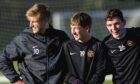 (L to R) Armstrong, Gauld and Robertson in their United days. Image: SNS